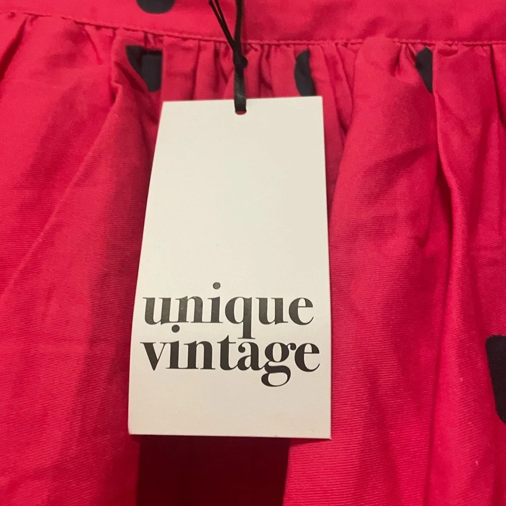 NWT Unique Vintage Watermelon Print Skirt - Picture 2 of 5
